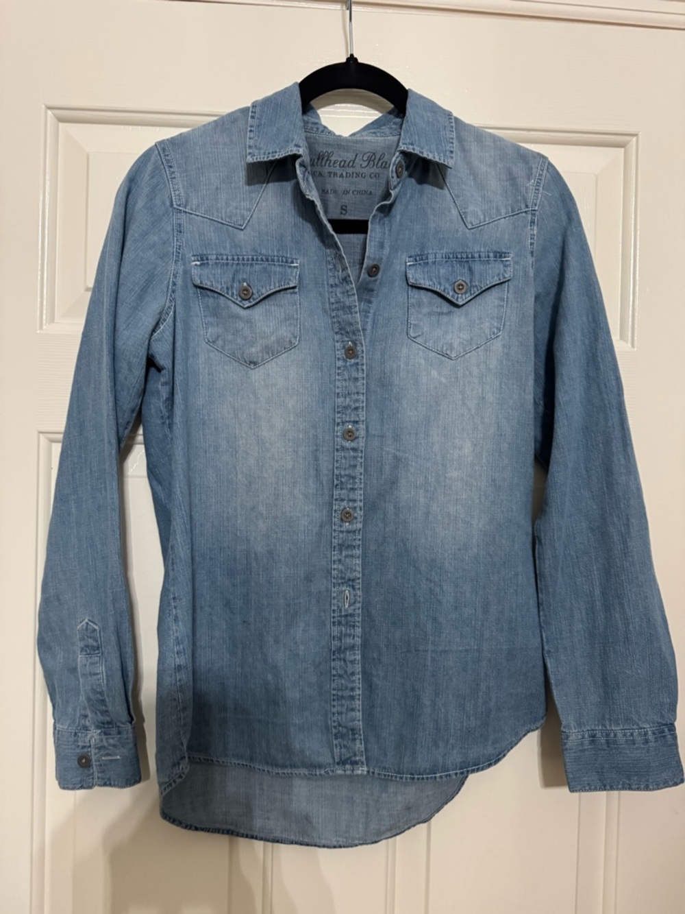 Bullhead Light Blue Denim Shirt Jacket